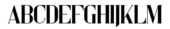 Kompot Serif Font UPPERCASE