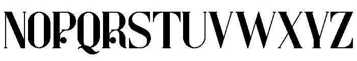 Kompot Serif Font LOWERCASE