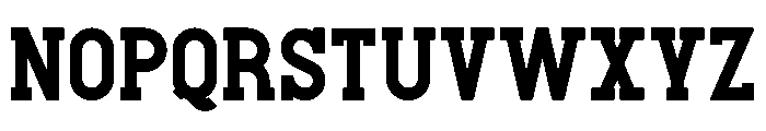 Kompot Slab Slab Serif Font UPPERCASE