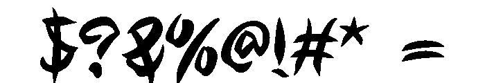 Konbami Regular Font OTHER CHARS