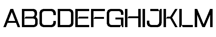 Konect Regular Font UPPERCASE