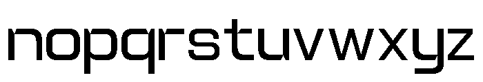Konect Regular Font LOWERCASE