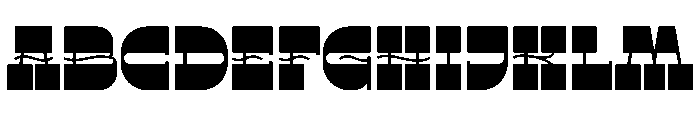Konelo Font UPPERCASE