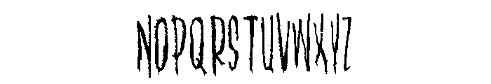 Konflic Font UPPERCASE