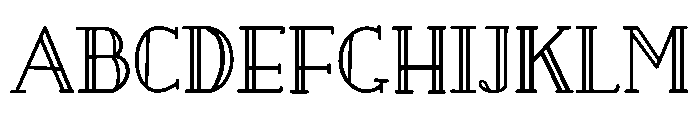Kooka Font UPPERCASE