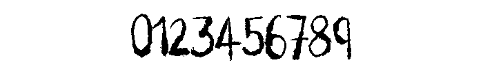 Kooky Spooky Ink Brush  Regular Font OTHER CHARS