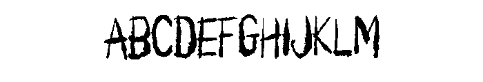 Kooky Spooky Ink Brush  Regular FONT