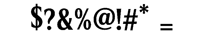 KoolimsSerif Font OTHER CHARS