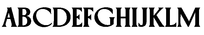 KoolimsSerif Font UPPERCASE