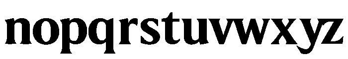 KoolimsSerif Font LOWERCASE