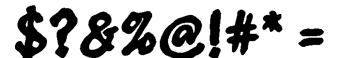 Kopdes Gemoy Regular Font OTHER CHARS