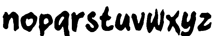 Kopdes Gemoy Regular Font LOWERCASE