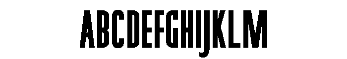 Kopile Bold Condensed Font UPPERCASE