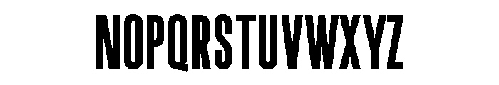 Kopile Bold Condensed Font UPPERCASE