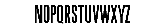 Kopile Condensed Font UPPERCASE