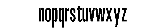 Kopile Condensed Font LOWERCASE