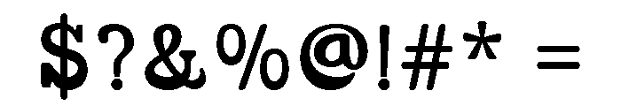 Koralline Regular Font OTHER CHARS