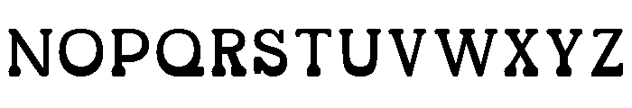 Koralline Regular Font UPPERCASE