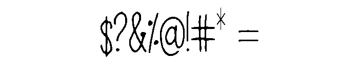 Korlan Font OTHER CHARS