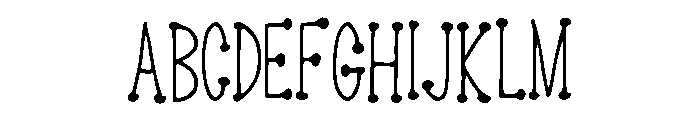 Korlan Font UPPERCASE