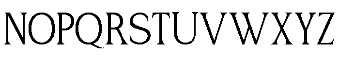 Kornelle Regular Font UPPERCASE