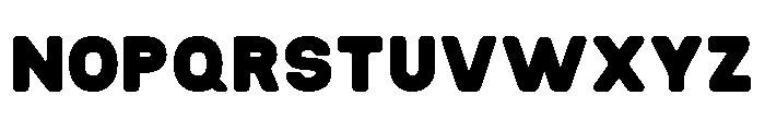 Kortefa Regular Font UPPERCASE