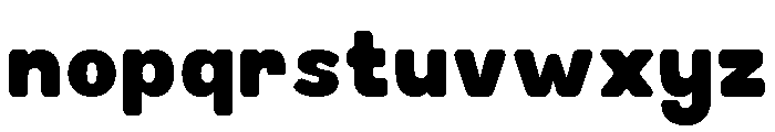 Kortefa Regular Font LOWERCASE