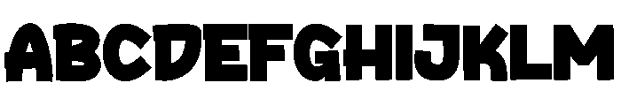 Korun Satom Font UPPERCASE