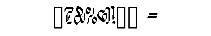 Korvea Regular Font OTHER CHARS