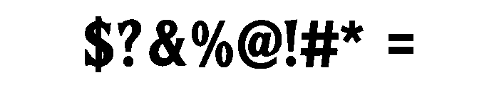 Korveth Font OTHER CHARS
