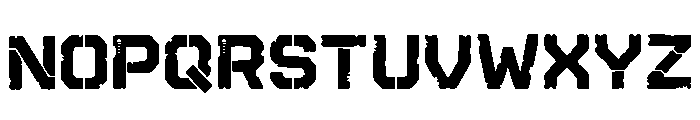 Korvyn Regular Font UPPERCASE