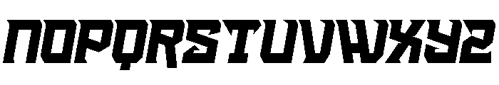 Kosmic Webros Regular Font LOWERCASE