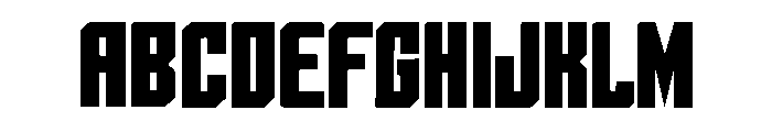 Kosmonaut Font UPPERCASE