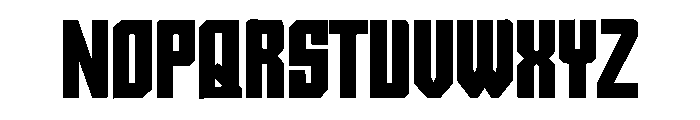 Kosmonaut Font UPPERCASE