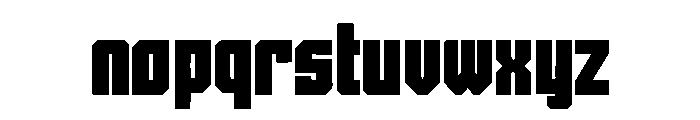 Kosmonaut Font LOWERCASE