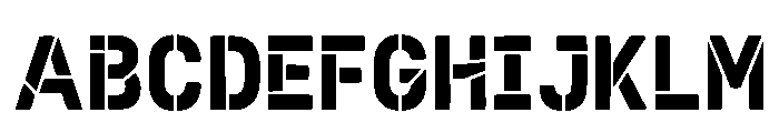 Kostya Regular Font UPPERCASE