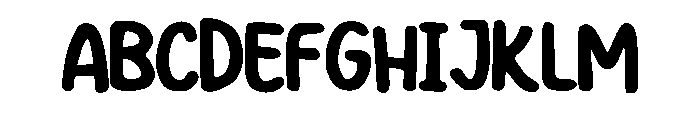 Kotaro Diaper Regular Font UPPERCASE