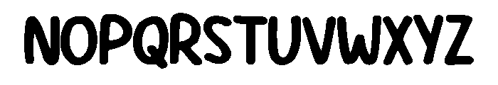 Kotaro Diaper Regular Font UPPERCASE