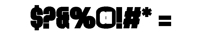 Kouti Regular Font OTHER CHARS