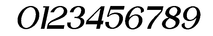 Kovela Italic Font OTHER CHARS