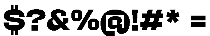 Koxdegi Regular Font OTHER CHARS