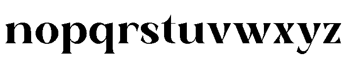 Kozifa Regular Font LOWERCASE