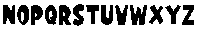 koraloka Font UPPERCASE