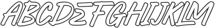 KOEASU-Hairline otf (100) Font LOWERCASE