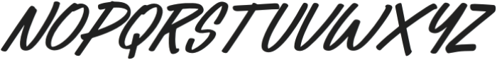 KOEASU-Italic otf (400) Font UPPERCASE