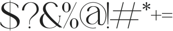 KOELA Normal otf (400) Font OTHER CHARS
