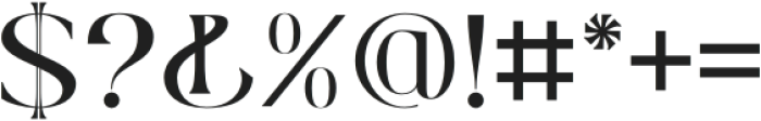 KOLAK Regular otf (400) Font OTHER CHARS