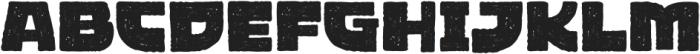 KONG BUFAR Rough otf (400) Font UPPERCASE