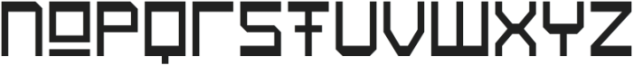 KONSTRUCT Light otf (300) Font LOWERCASE