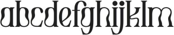 Koaguc-Regular otf (400) Font LOWERCASE